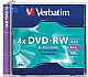 DVD-RW Verbatim 4x 4.7GB - Slim Case - unit�rio